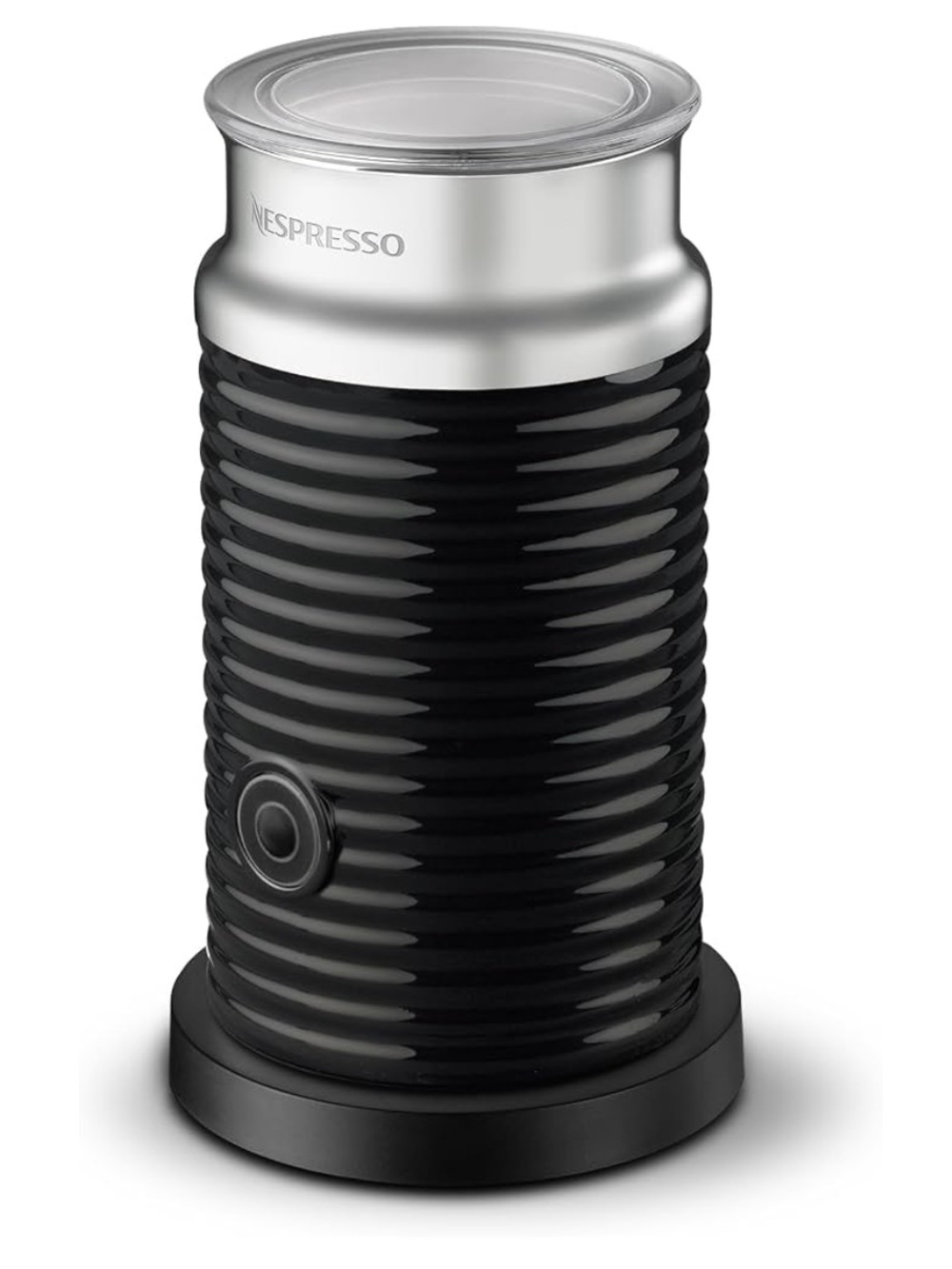 NESPRESSO Aeroccino 3 electric milk frother Coffee Espresso Silver Black
